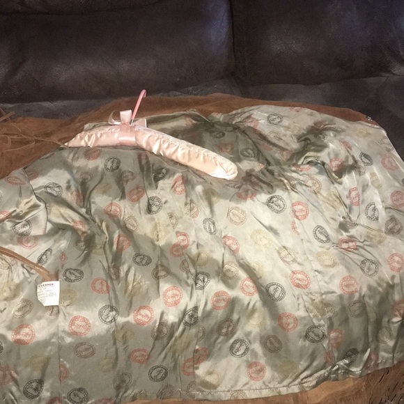 Vintage unisex leather coat - Picture 5 of 6